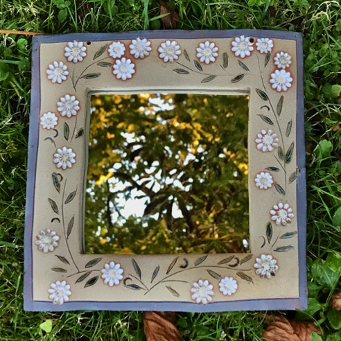 Square mirror, £19